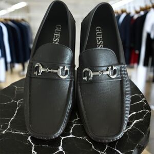 GUESS Men's Black Loafers NEW